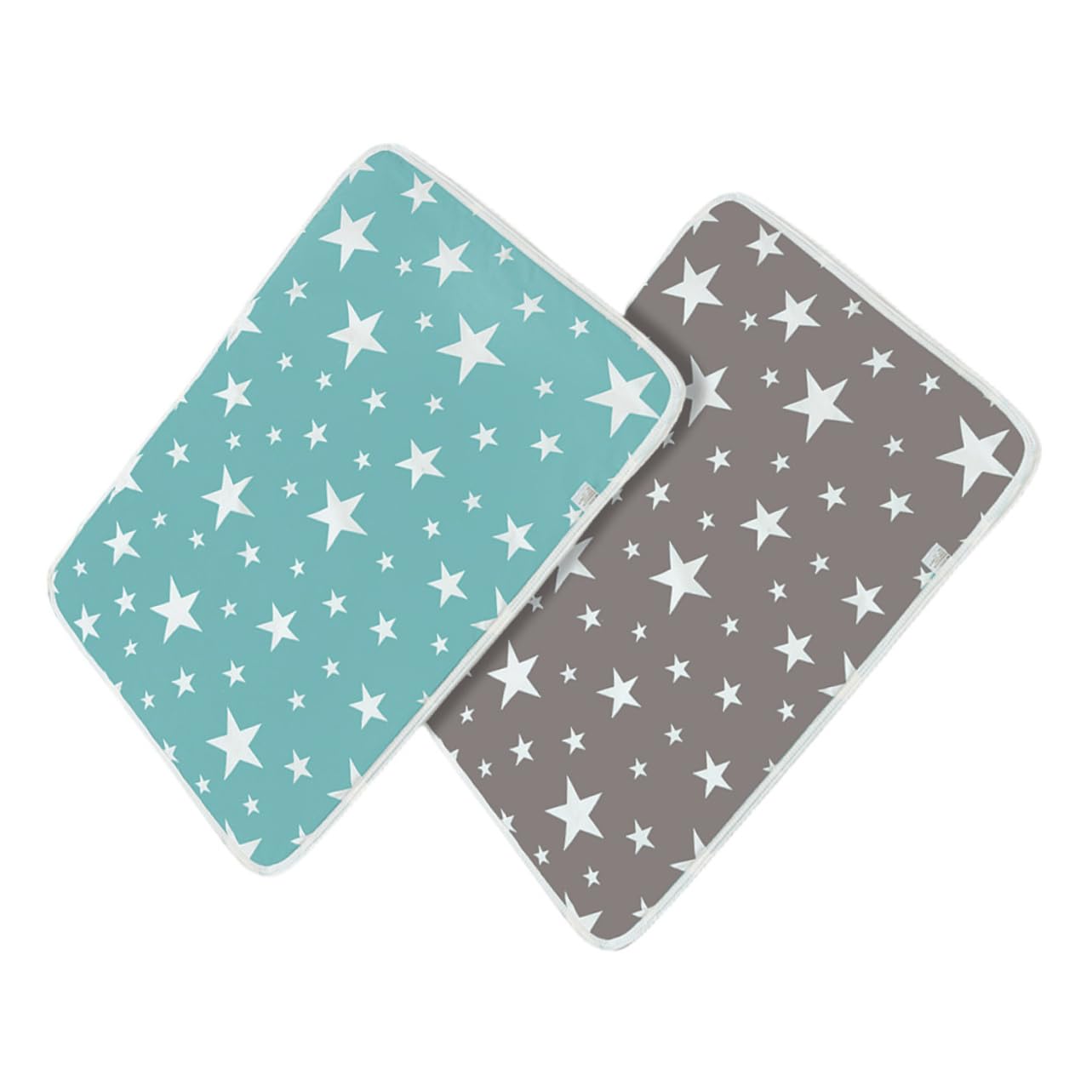 Sosoport 2pcs Piss Mats with Cartoon Design Breathable Diaper Cushions for Cribs and Changing Tables and Convenient