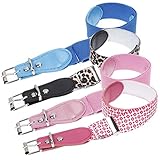 Bundle Monster 4pc Adjustable Elastic Band Girls Fashion Stretch Belts - Set 1, Diva in Training