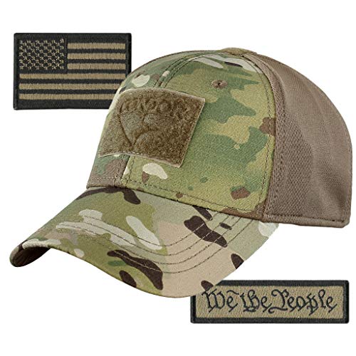 Condor Operator Cap Mesh-Back Bundle - AR-15 & We The People Patches