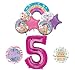 Mayflower Products JoJo Siwa 5th Birthday Balloon Bouquet Decorations and Party Supplies