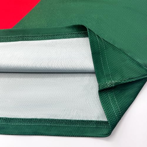 Xuomuen Camiseta e shorts de futebol infantil Argentina para meninos e jovens, Vermelho-verde, 7-8 A