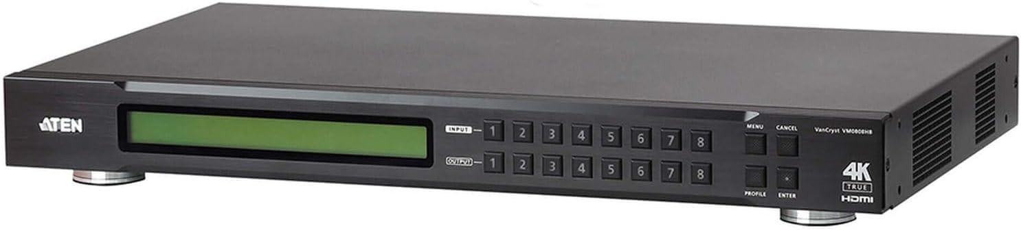 ATEN VM0808HB 8 x 8 True 4K HDMI Matrix Switch-TAA Compliant