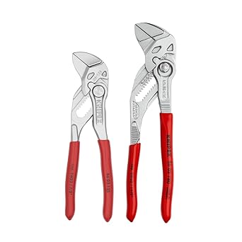 KNIPEX Tools 9K 00 80 121 US Small Pliers Wrench Tool Set (2 Piece)