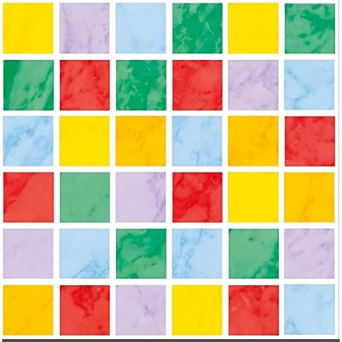 Pack of 10 Multicolour Tile Stickers Cover