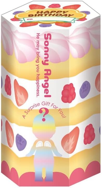 Sonny Angel Birthday Gift 2017 - Original Mini Figure/Edition - 1 Sealed Blind Box, Multicolor