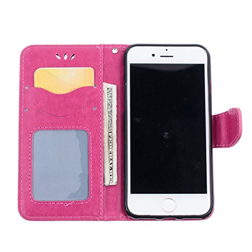 Uposao Custodia iPhone 7,iPhone 8 Custodia Pelle