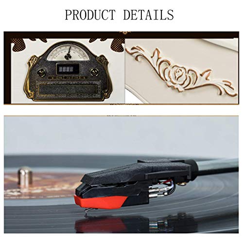 DGHJK Gramophone CD, Platine Vinyle 3 Vitesses Cadeau pour celui Que Vous Aimez avec sa Conception en Forme de Cadeau… - Les Beatles, Paul McCartney, John Lennon, RIngo Starr, George Harrison DGHJK Gramophone CD, Platine Vinyle 3 Vitesses Cadeau pour celui Que Vous Aimez avec sa Conception en Forme de Cadeau… – Image 6