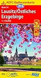  ADFC-Radtourenkarte 14 Lausitz /Östliches Erzgebirge 1:150.000, reiß- und wetterfest, GPS-Tracks Download (ADFC-Radtourenkarte 1:150000)
