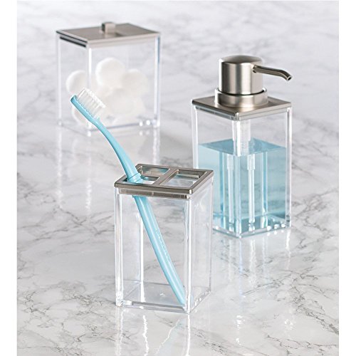 Interdesign 41080 Idesign Clarity Bpa-Free Plastic Bar Soap Dish-5 Inch X 3.25 Inch X 1.34" thumb #1