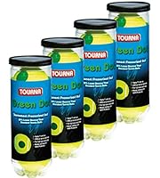 Algopix Similar Product 3 - Tourna Green Dot Tennis Balls in a