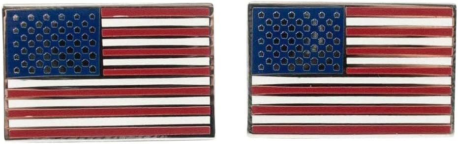 USA American Flag Cufflinks, Lapel Pins, Tie Bars, Earrings, Jewelry and Accessories