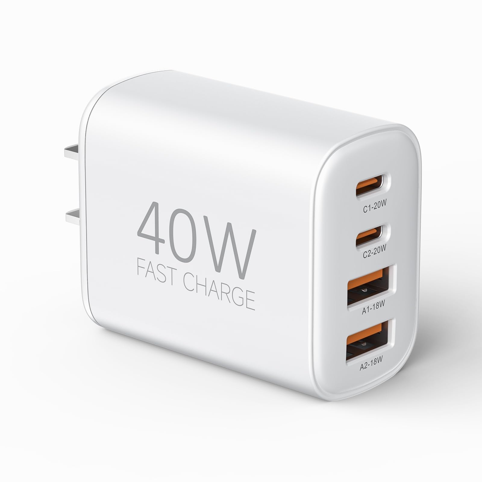 Amazon | 合計40W PD 急速充電器 4ポートfor iphone17-充電器 同時充電
