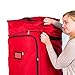 [XXL Rolling Duffle Bag Tree Storage] - 12 Foot Christmas Tree Storage Bag | Heavy Duty Dolly-Style Frame with Wheels and Expandable Top to Fit Artificial Trees up to 12 Feet Tall | Santa's Bags