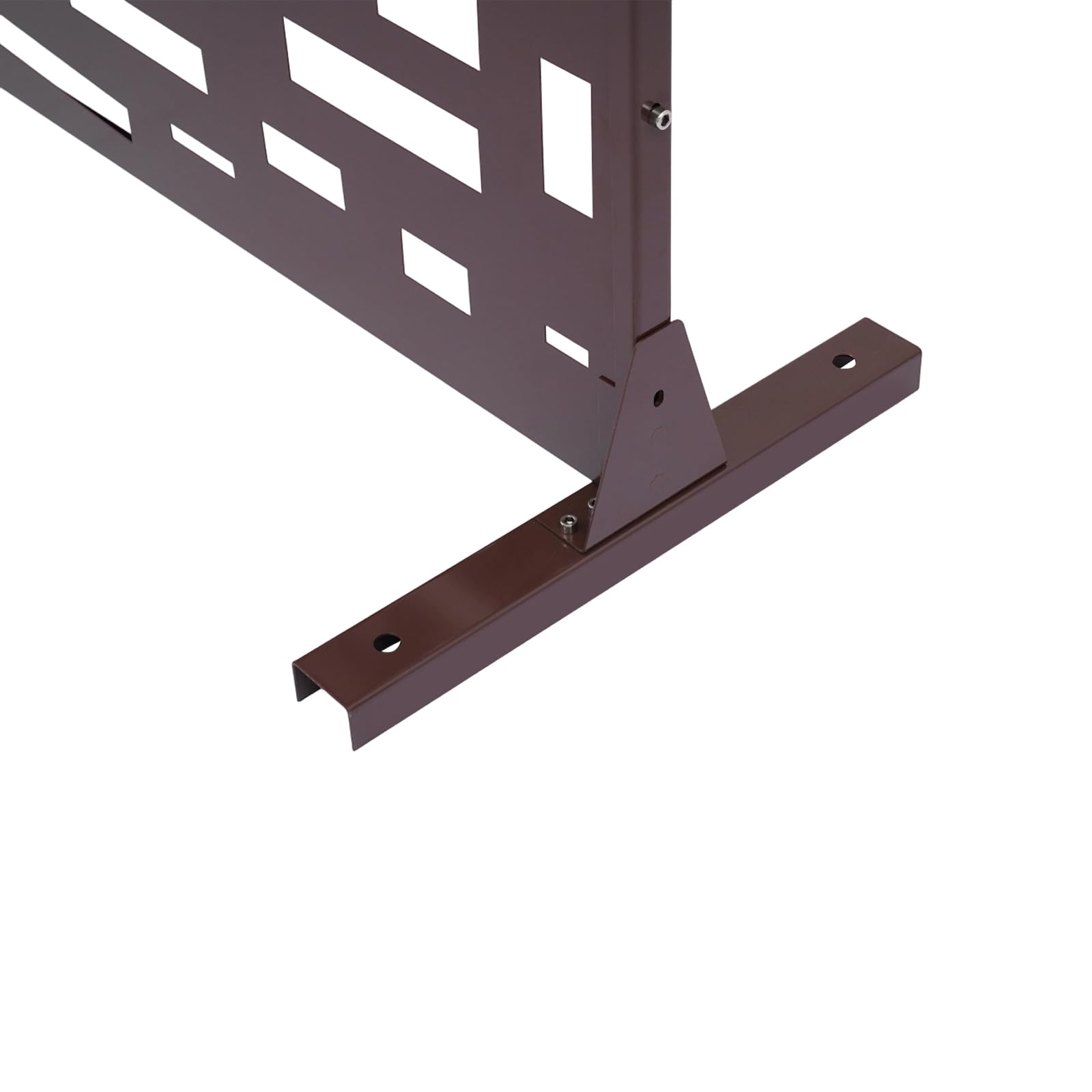 Panneau brise-vue métallique décoratif pour terrasse balcon jardin 6 pièces | Métal renforcé résistant à la corrosion