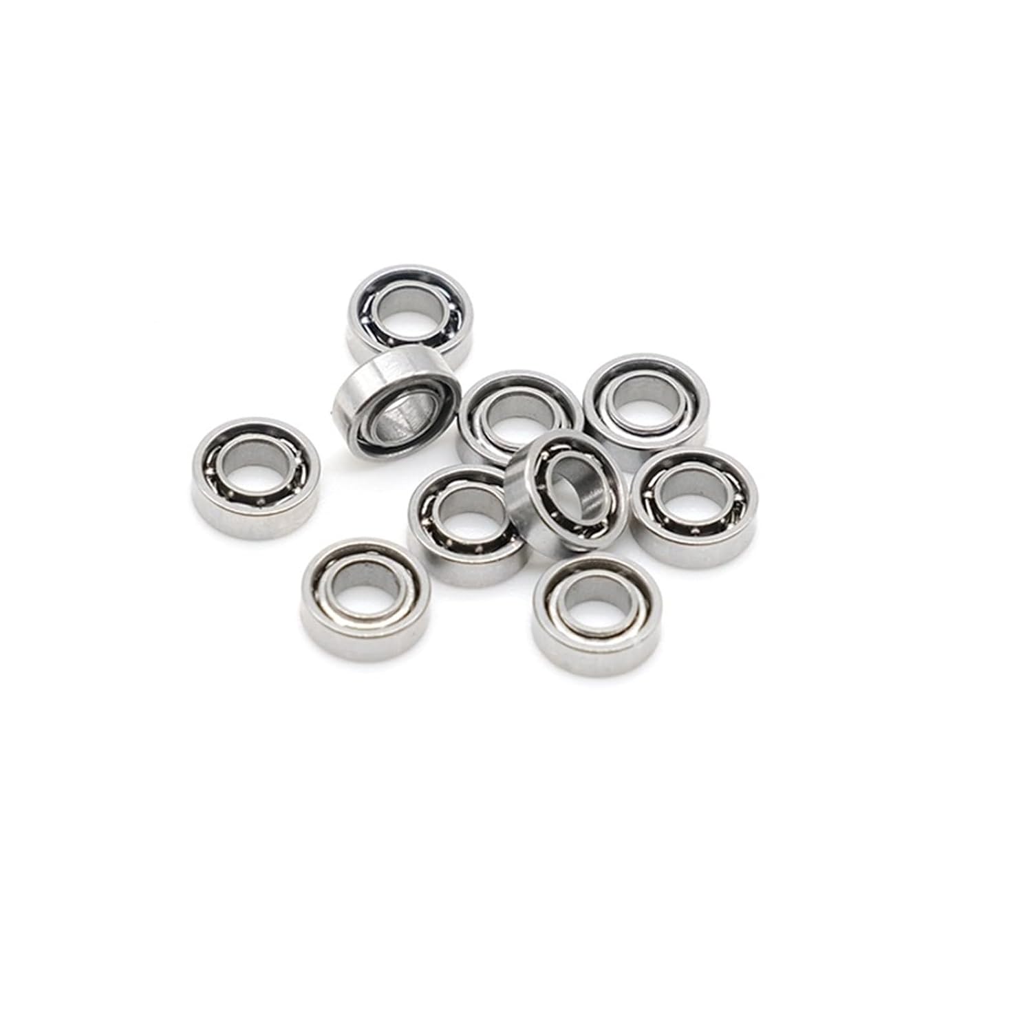 3x6x2mm SMR63 オープンベアリング ステンレススチール ボールリール