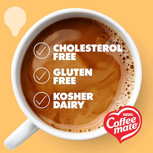 Image of Nestle Coffee mate Creamer Singles Mix & Match Variety Pack, Non Dairy, No Refrigeration, 0.375 fl oz Tubs, 150 Count (Pack of 50 Per Flavor)