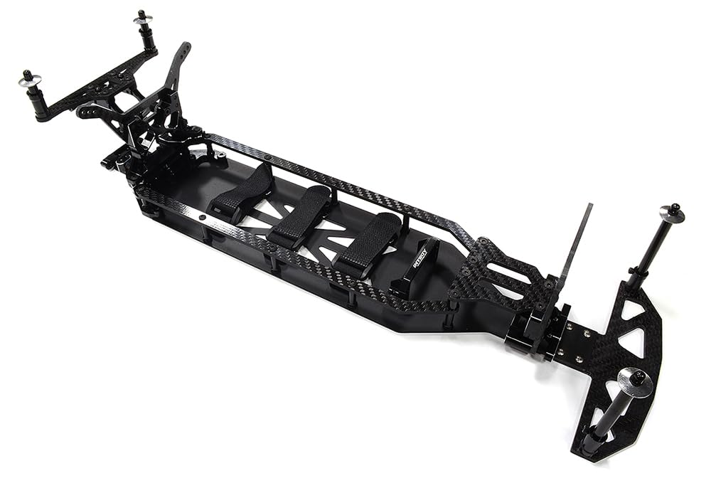 IntegyRC Model Alloy Chassis & Carbon Fiber Conversion Kit for Team Associated DR10 Drag