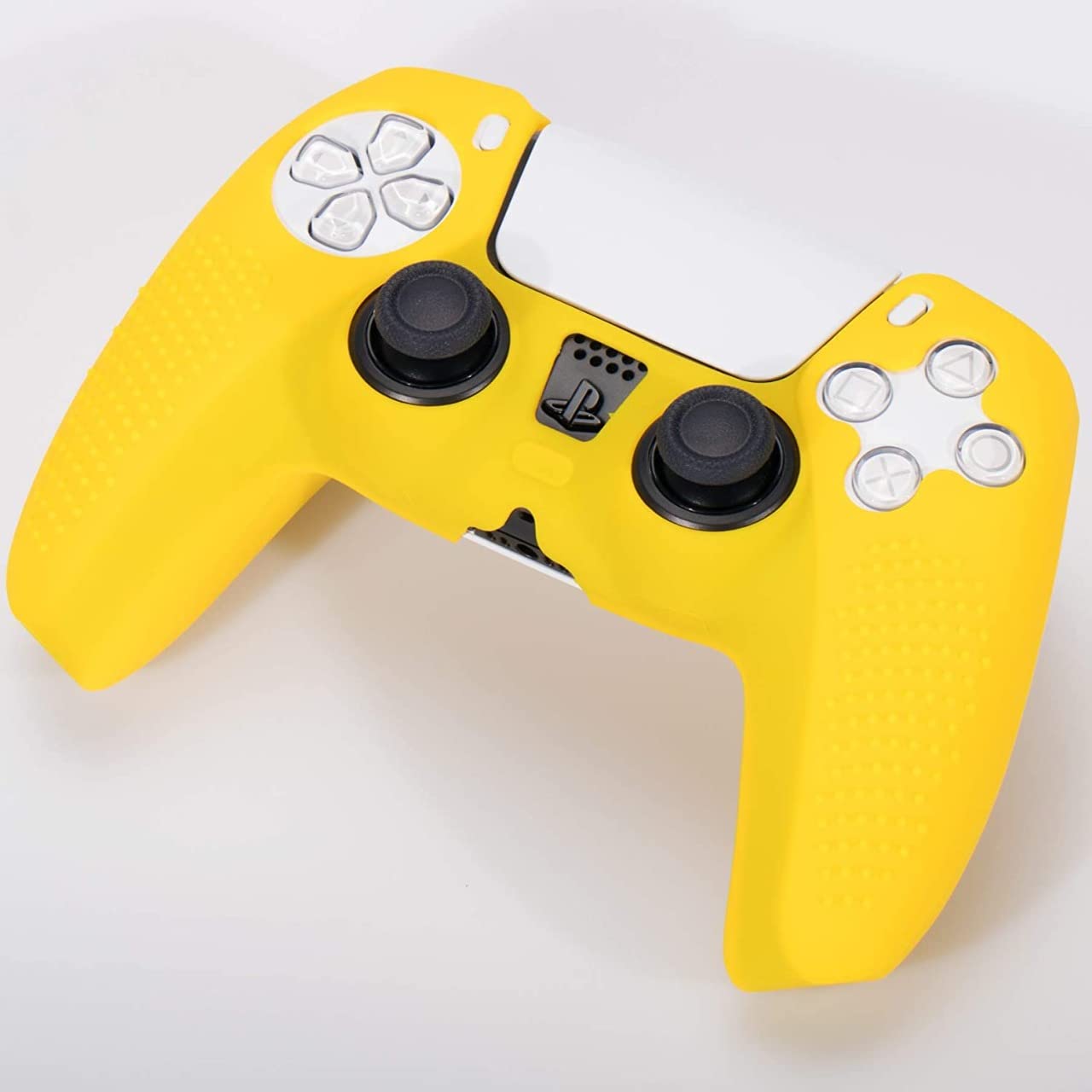 GET IN THE GAME Silicone Cover for PS5 Controller Skin (Dotted) (Yellow) (B0BDGDDBQ8) Amazon Price History, Amazon Price Tracker