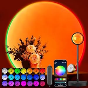 Sunset Lamp Projector with APP ...