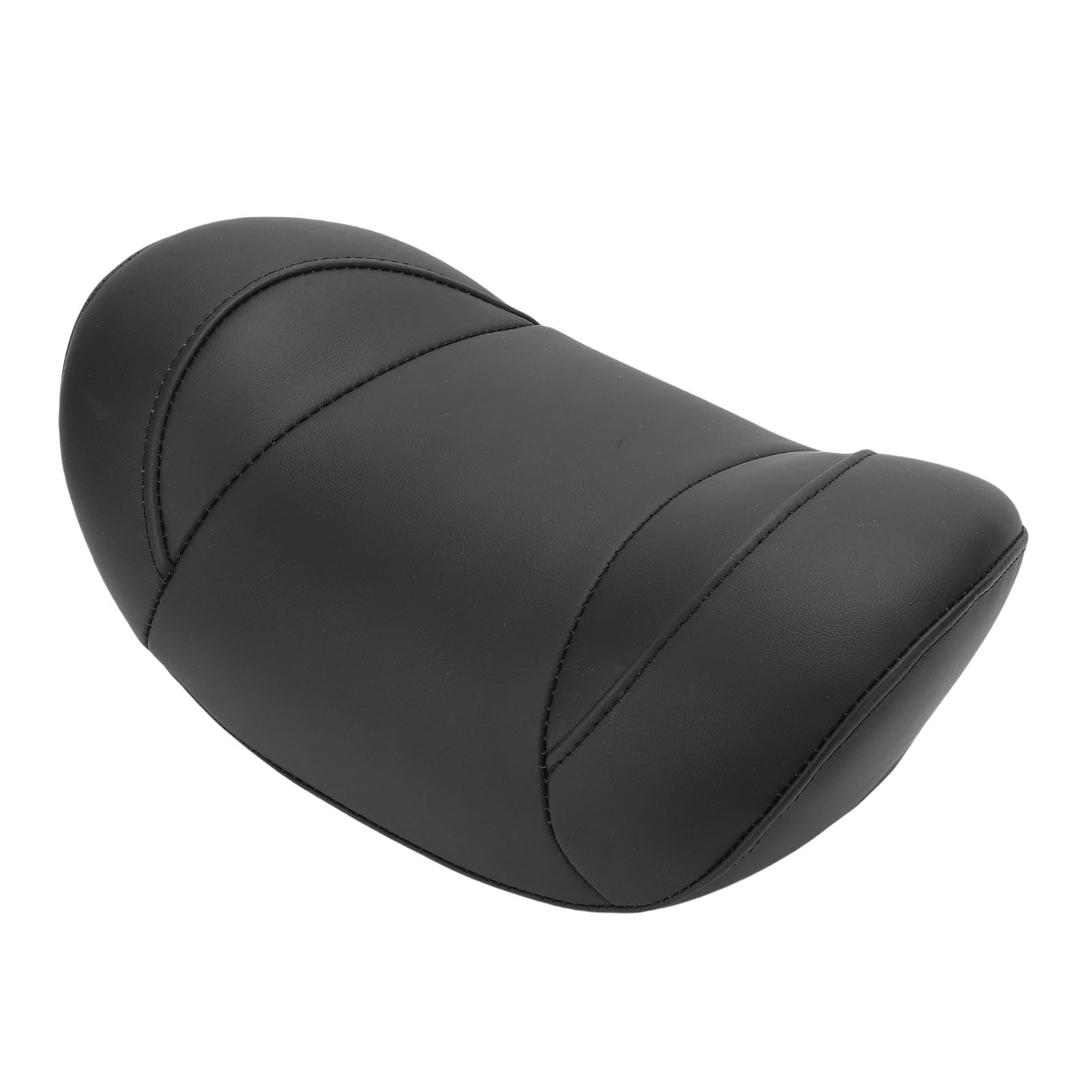 Tbest Appui-tête de Siège de Voiture en Mousse à Mémoire de Forme, Support de Cou Confortable en Cuir PU, Oreiller de Remplacement Universel, Espacement des Tiges de 150 Mm pour