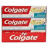 12 x Colgate Total Advanced Antibacterial & Fluoride Toothpaste 75ml