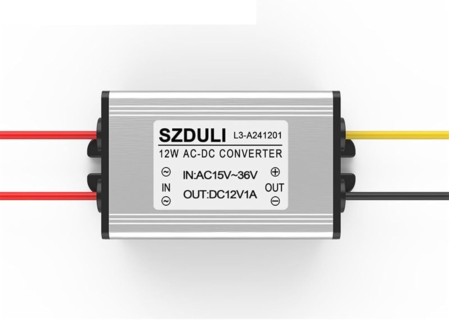 AC24V to DC12V AC to DC Buck Power Converter AC15~36V to DC12V Transformer Module (Color : AC24V to DC12V 1A, Size : AC15-36V_DC12V)