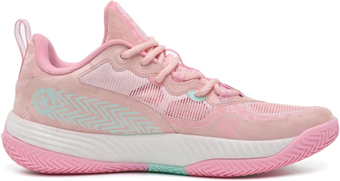 RIGORER Battle2 Zero-Drop Basketball Shoes | Austin Reaves Same Style | 18.5mm Forefoot & Heal for Less Pain | Translucent EVA Midsole (60%+ Reboud) | Nylon Shank & Reinforced Toe