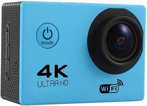 Action Camera 2.0 H16-6S. Action Camera HD, 720p Waterproof DVR. WiFi Sports Camera, Remote Control Action Dash Camera, Loop Recording Video Camera HD Quality Color: Blue, Size: Medium