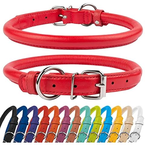CollarDirect Rolled Leather Dog Collar for All Breeds Cover