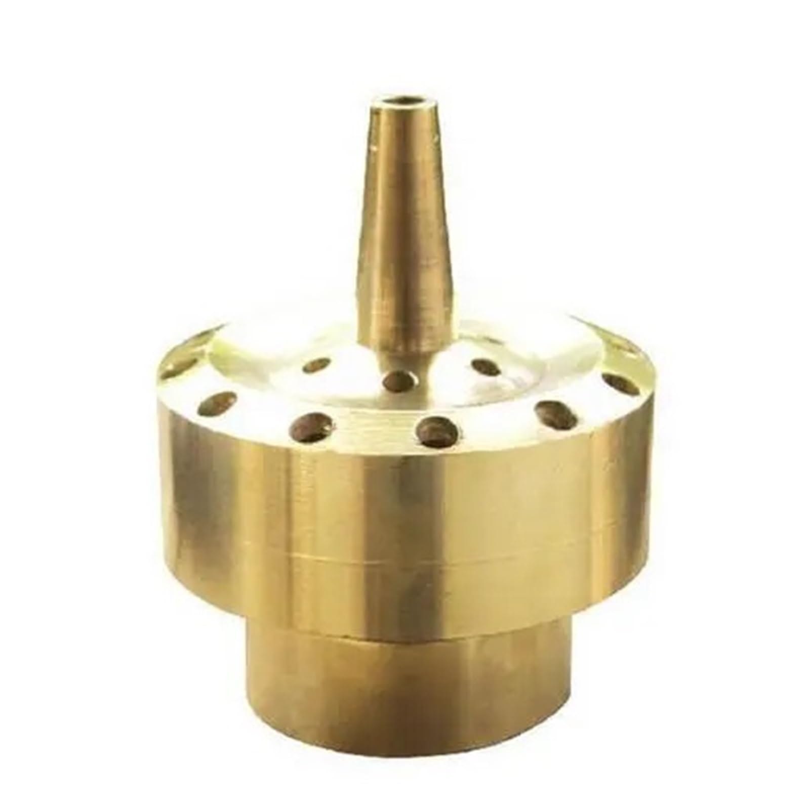 UALXPAO Fountain Nozzle 1/2" 3/4" 1" Column Fireworks Fountain Head Nozzles Landscape Spray for Pond Swimming Pools(2 (Brass))