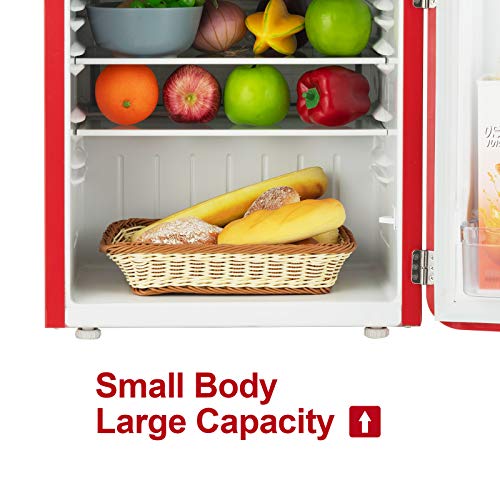 Kuppet 1022004400-4500 Classic Retro Compact Refrigerator Single Door thumb #5