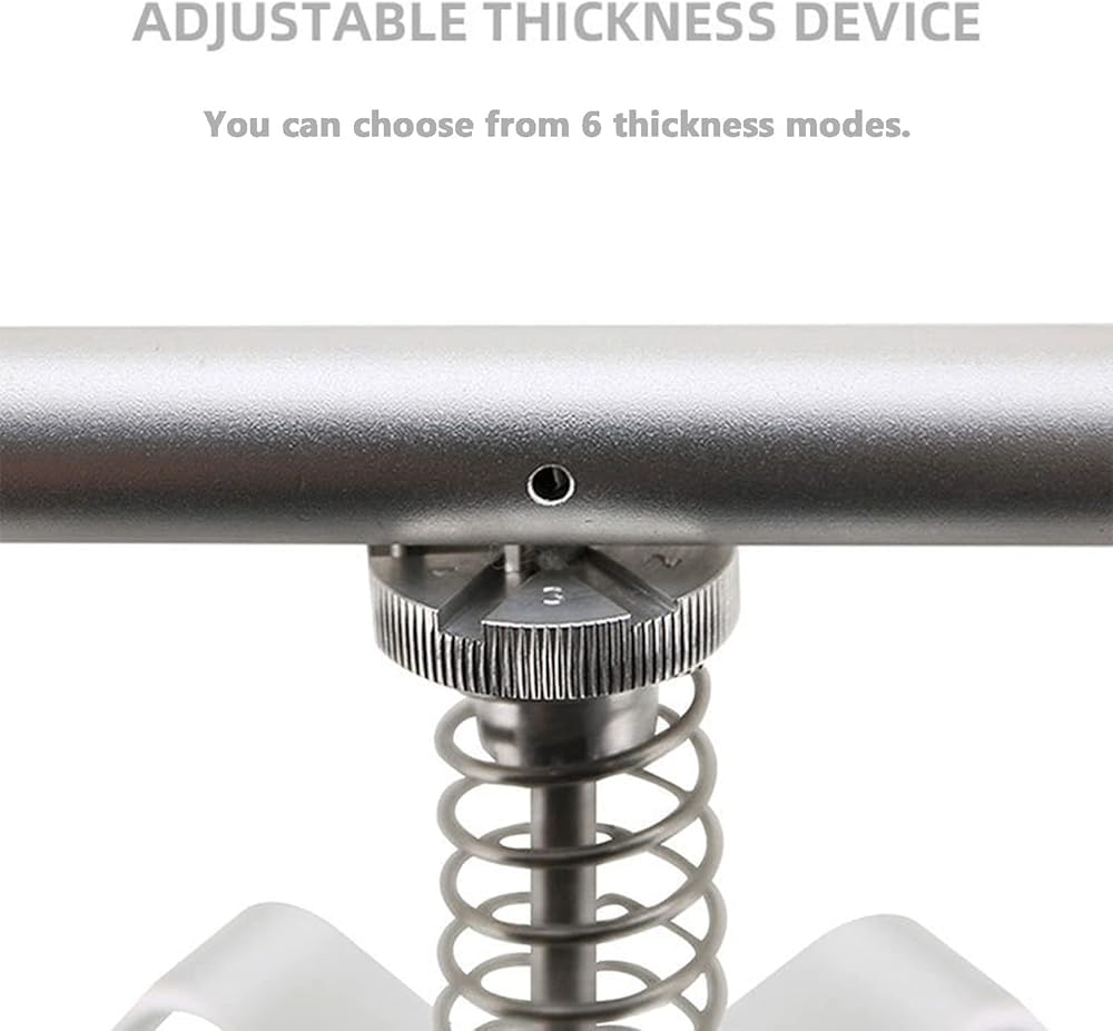 Mini Donut Maker - Manueller Teigspender mit einstellbarer Dicke für perfekte Donuts - Edelstahlkonstruktion