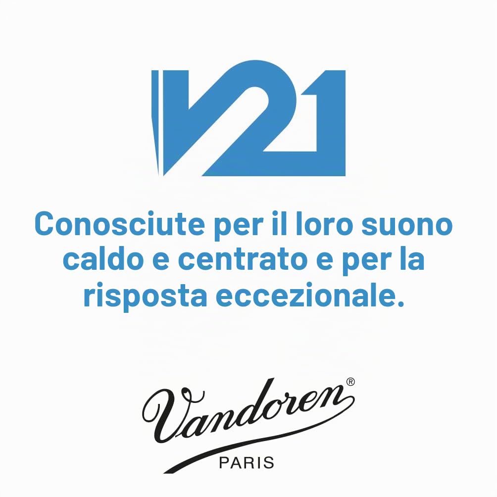 Ancia Vandoren per sassofono contralto V21 Calibro: 2 1/2