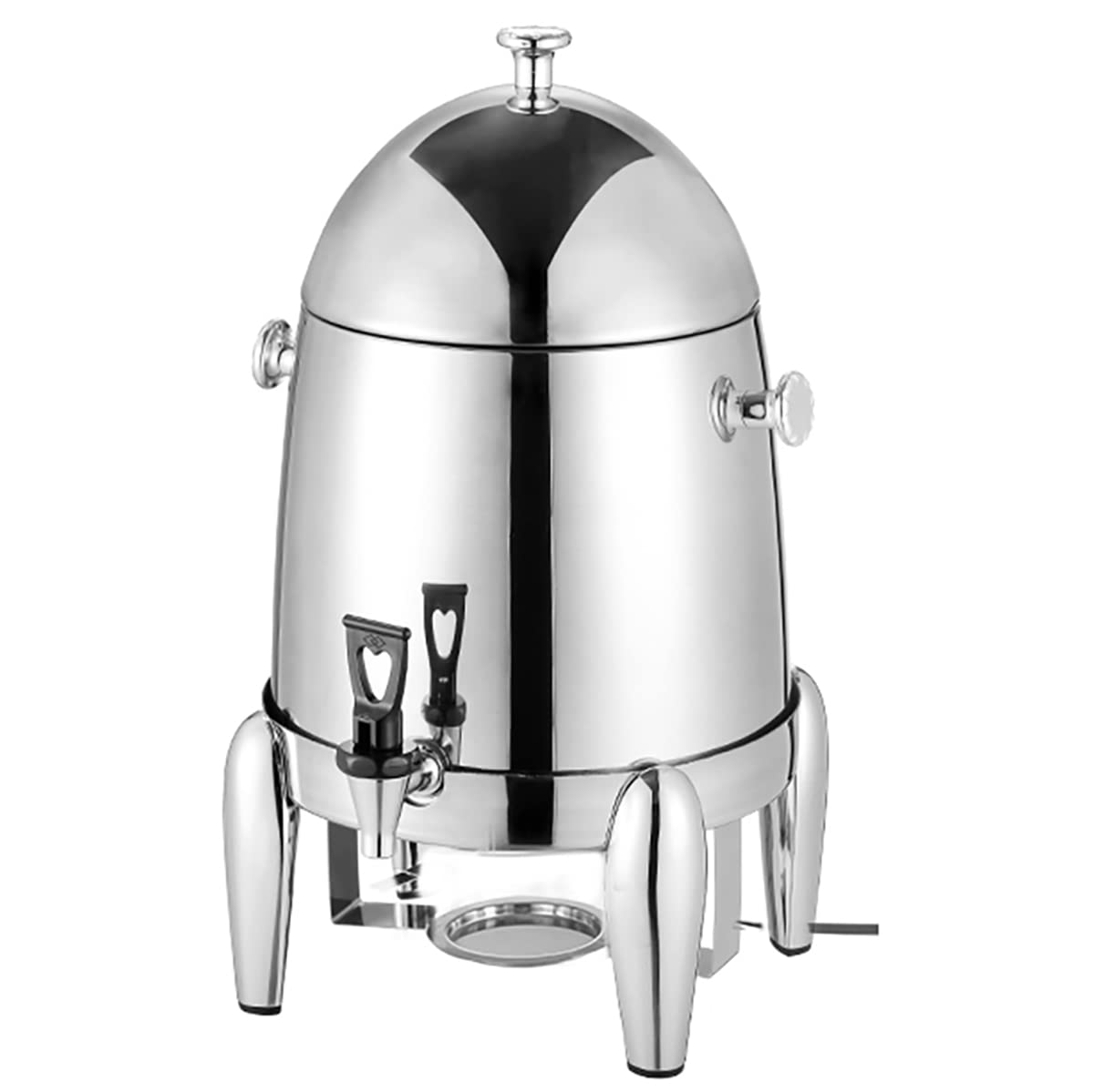 HCZKIUJY Commercial Hot Water Boiler Dispenser with Lid for Catering and Buffets (A)