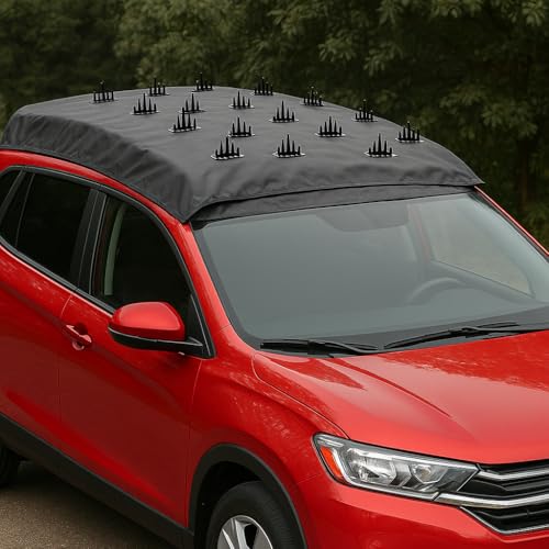 Image of SARRA Permium Quality Car Protection Covers from Dog /Monkey Sitting On The Top of The for Car Or On Bonnet (Pack of 1)(Big)