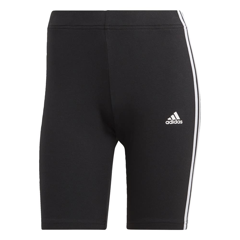 Adidas - Essentials 3-Stripes Bike Shorts, Collant a Compressione da Corsa Donna