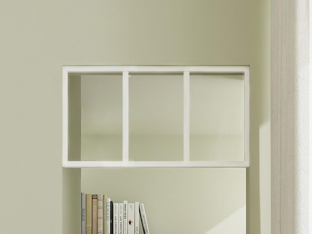 Vente-unique - Imposte Atelier en Aluminium thermolaqué - Blanc - L73 x H40 cm - Bayview