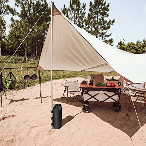 Yoofan Sand Bags For Weight Set Of 4 – Heavy Duty Sandbags For Canopy Weights Tent Weights Tarp Weights Gazebo Weights Outdoor, Black #TOP7