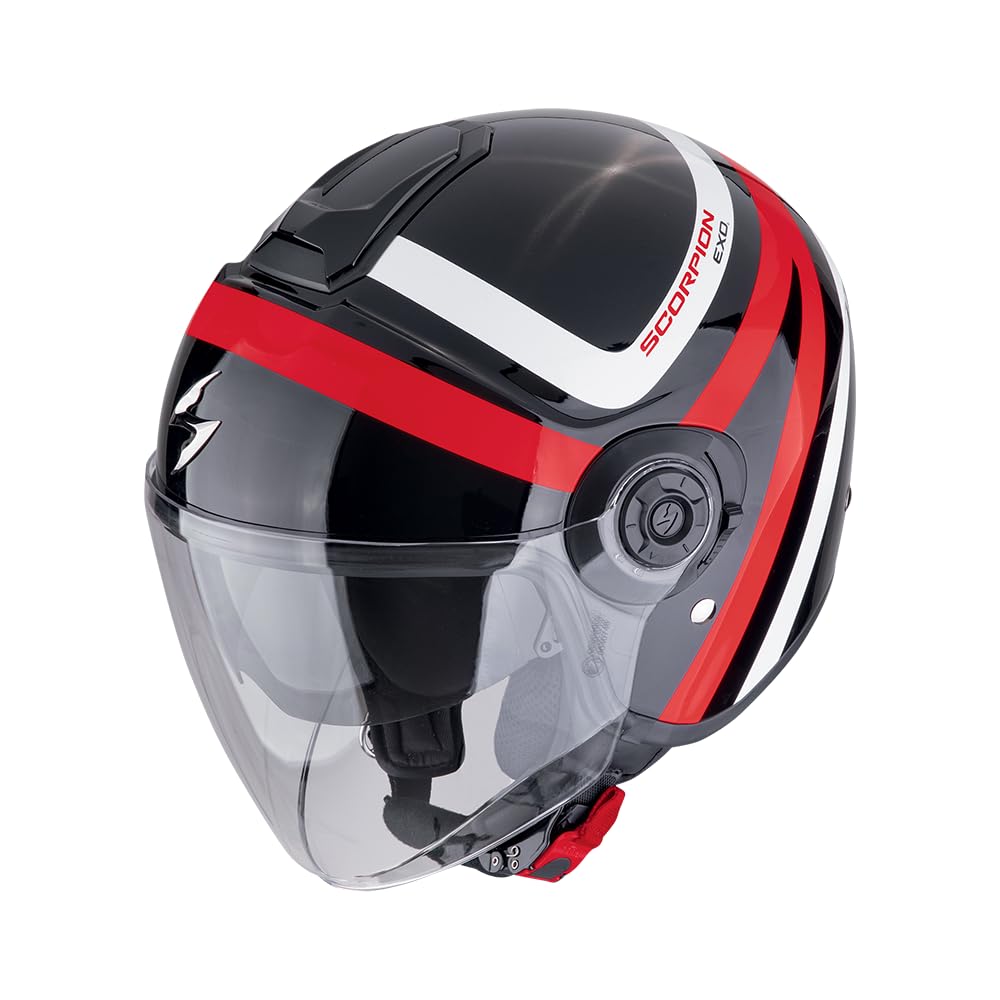 SCORPION EXO-​CITY II RIVA Nero-​Rosso XS