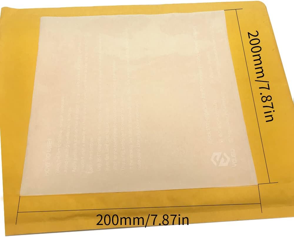 YOUSU Polypropylene PP Filament 1.75mm 1kg (2.2lbs) 5 Pcs Build Sheet Included, Semi-Flexible Ultra Tough Filament, White + PP Printing Surface for 3D Printer 200x200mm, Polypropylene Sheet Building F