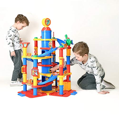 Wader Park Tower 7 Storey Garage with Cars by Polesie Wader