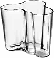  Aalto Vase クリアガラス　95mm Amazon.com: Iittala Alvar Aalto 1007041 Transparent Crystal
