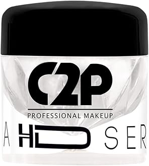 C2P Pro Eyeshadow Pigment for Eye Makeup - 2g | Long-Lasting and Highly Pigmented Loose Precious Pigments with Metallic Effect | Cosmetics For Women and Girls (Blue Moon 191, 02 Gram)