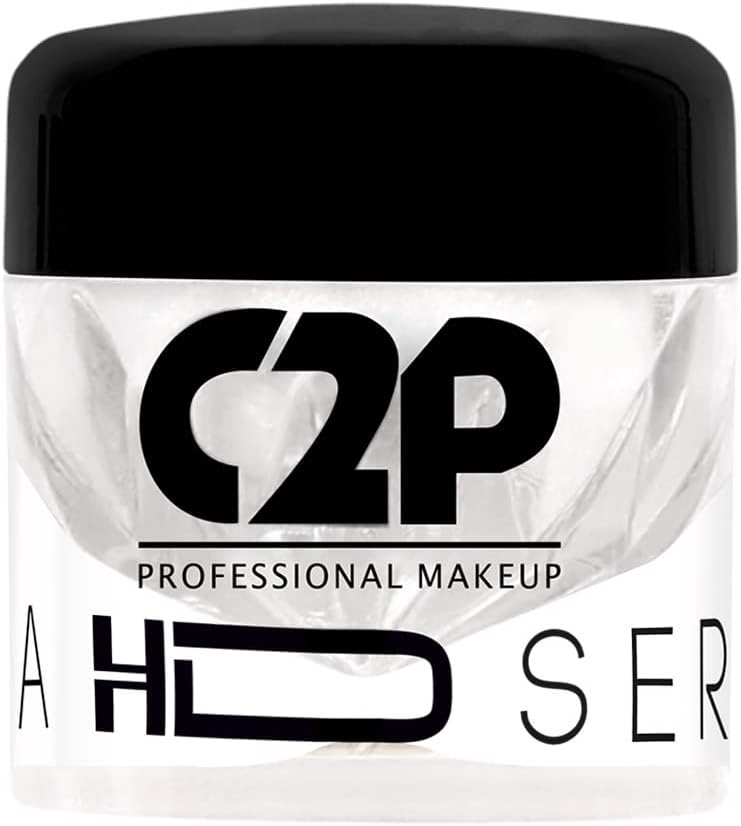 C2P Pro Eyeshadow Pigment for Eye Makeup - 2g | Long-Lasting and Highly Pigmented Loose Precious Pigments with Metallic Effect | Cosmetics For Women and Girls (Blue Moon 191, 02 Gram)