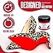 Angelus Walk on Red Paint Restorer – for Red Bottoms, Color Renewal for High Heels and Leather Shoes – Durable, Flexible, and Easy Application – 2 fl oz
