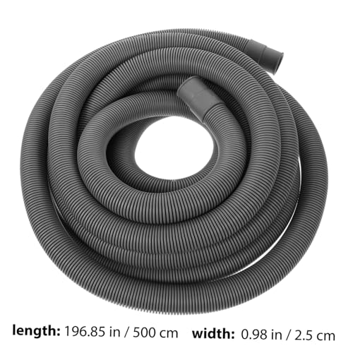 Tuyau de vidange pour machine à laver flexible extension 5m - 5