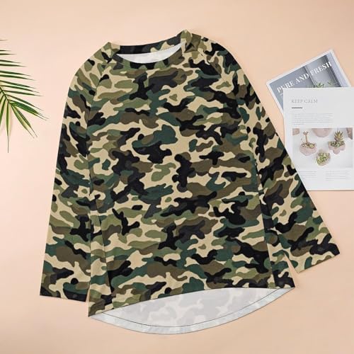 Women Modern Fit Long Sleeve Tee Shirts Tops4