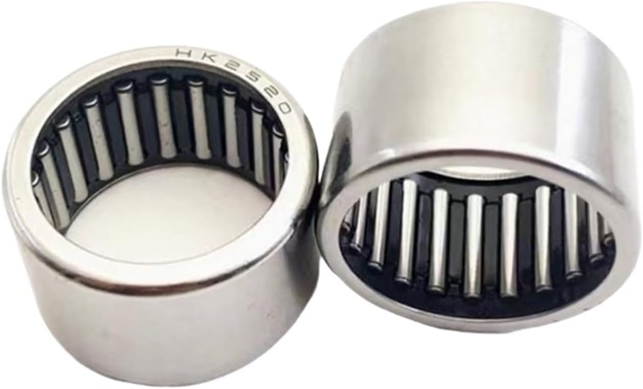 2PCS Inner Diameter 25mm Needle Roller Bearing HK253310 253315 253520 2520 2512 2514 2516 2526 2525 HK2538 2518(HK2538)