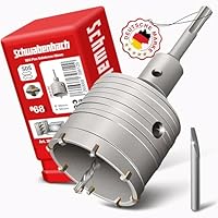 SCHWABENBACH® SDS Plus Bohrkrone 68 mm - Hammerschlagfest Bohrkrone Steckdose - Dosenbohrer 68mm Mauerwerk - Kronenbohrer Steckdosen