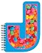 iscream Letter J Shaped Initial Notebook